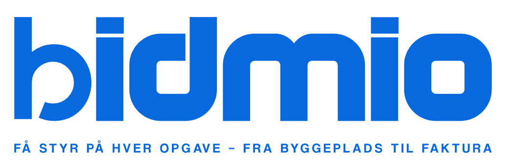 Bidmio Software - ERP-løsning til byggefirmaer
